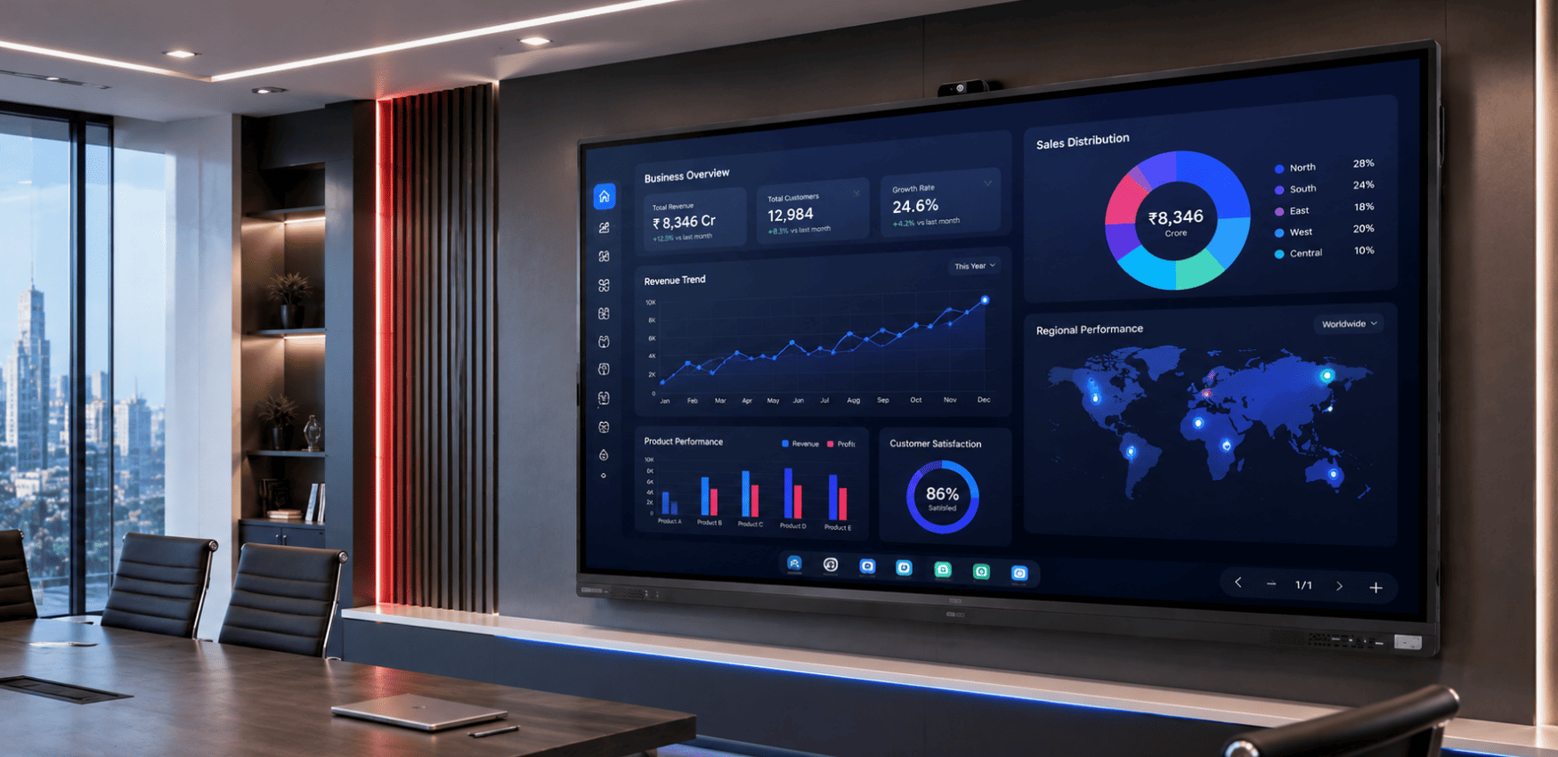 Interactive Display Smart Board Supplier